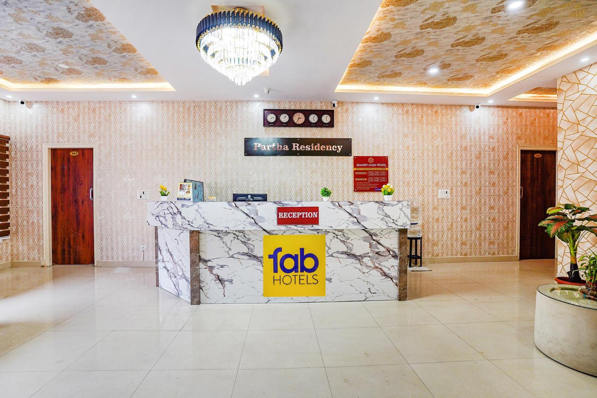 Fabhotel Partha Residency - Nr Iskcon Kr Puram Bangalore Exterior foto