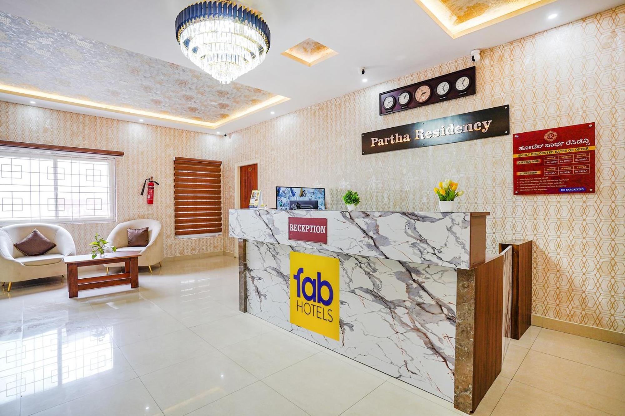 Fabhotel Partha Residency - Nr Iskcon Kr Puram Bangalore Exterior foto